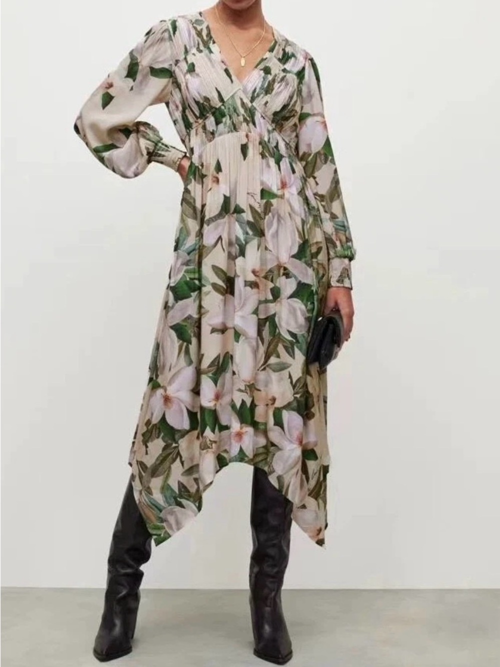 AllSaints Estelle Alessa Floral Dress
